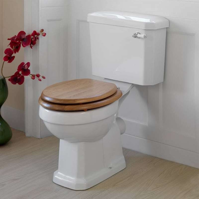 wooden loo seat