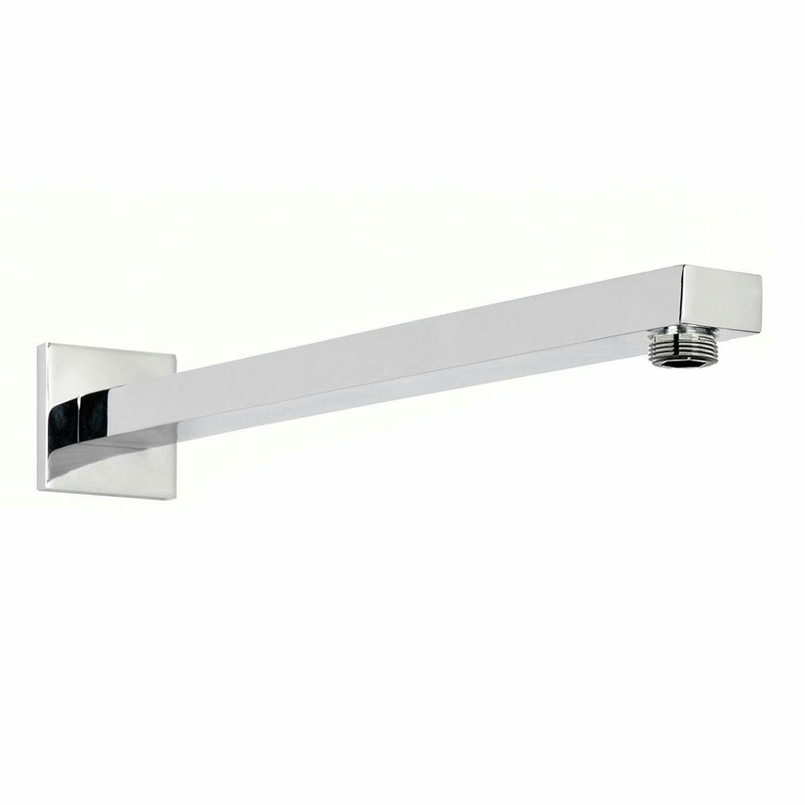 Square Shower Head 250mm With Wall Arm | VictoriaPlum.com