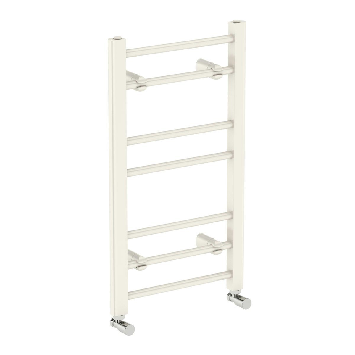 Clarity white heated towel rail 700 x 400 | VictoriaPlum.com