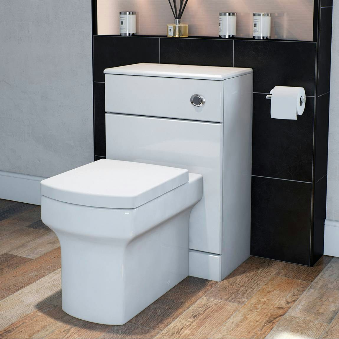 Vermont Back to Wall Toilet inc Luxury Soft Close Seat