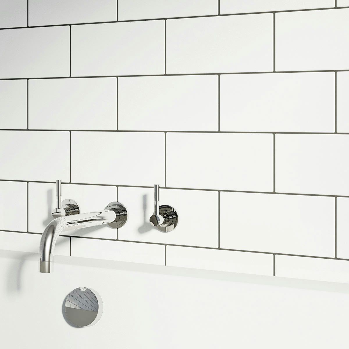 Metro White Gloss Tile 100mm X 200mm VictoriaPlum Com   F77d62b0 8392 45bd Bf81 6df622d10be1 